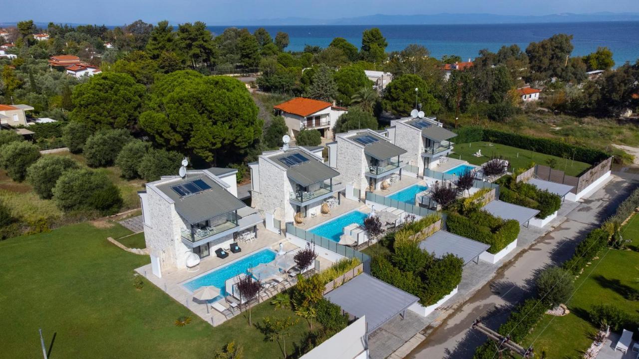 Villa White Pearl à Pefkochori Extérieur photo