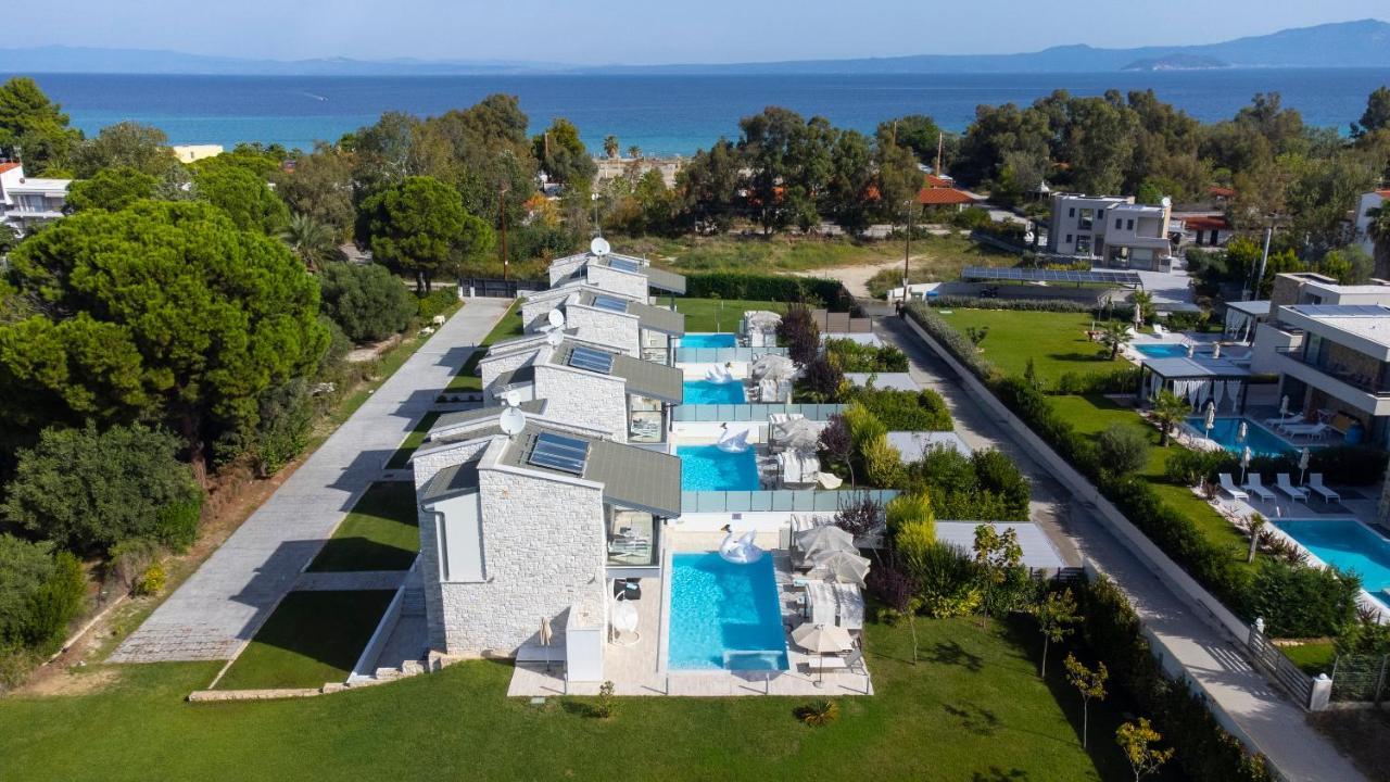 Villa White Pearl à Pefkochori Extérieur photo