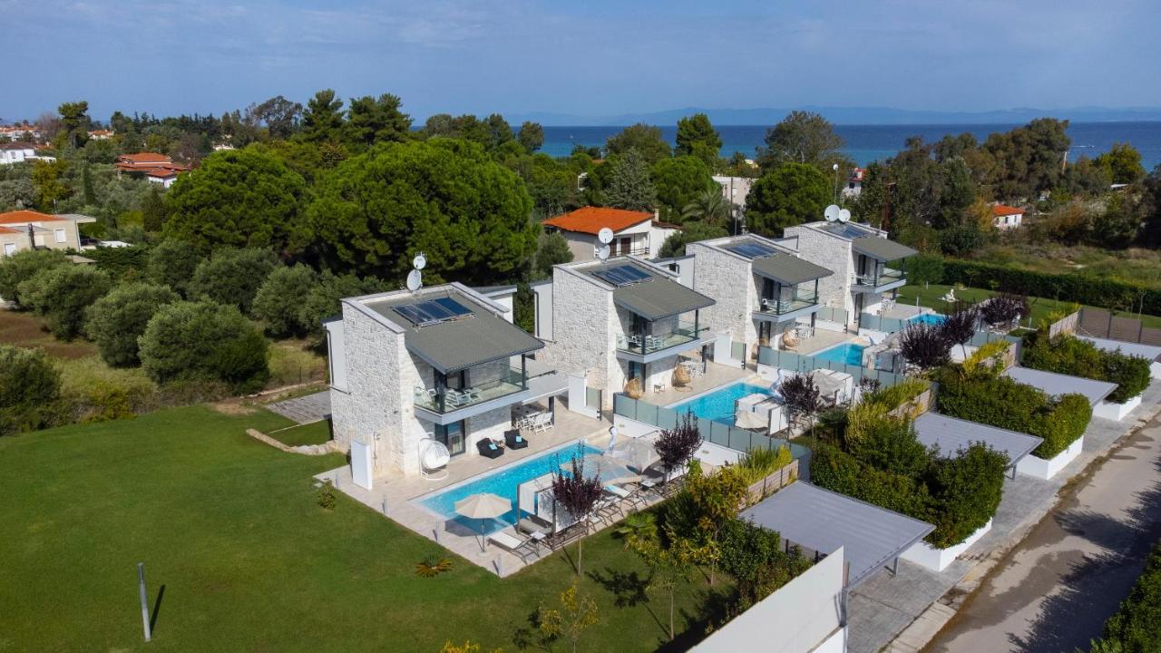 Villa White Pearl à Pefkochori Extérieur photo